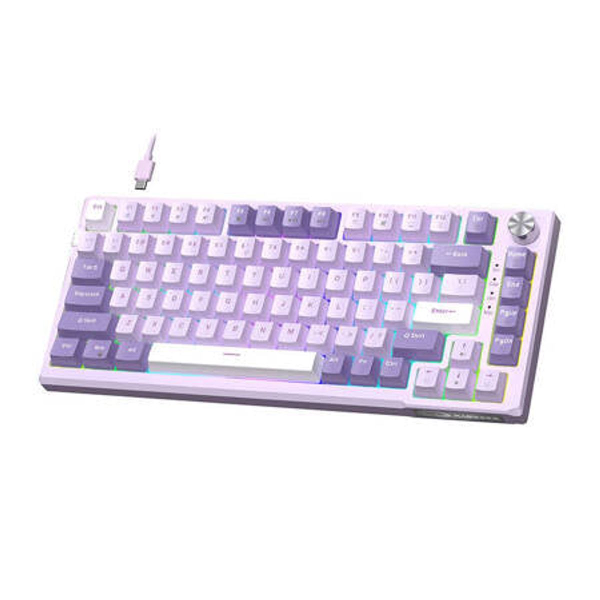 MageGee SKY81 Mekanisk gaming Tastatur (Lilla)