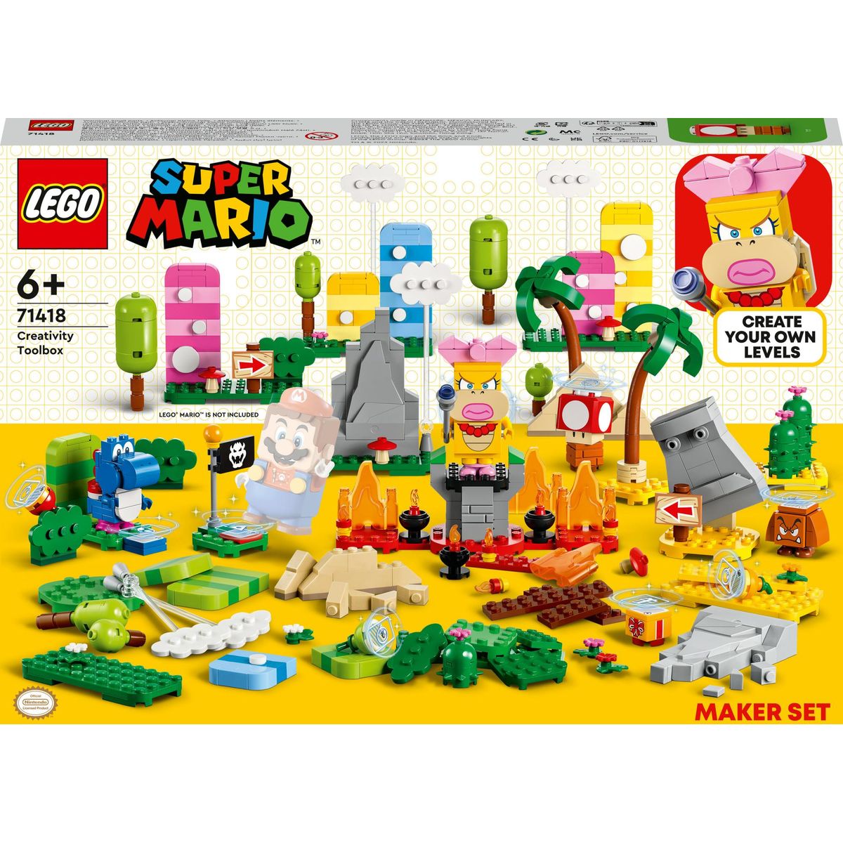 LEGO Super Mario 71418 Creativity Toolbox Maker Set