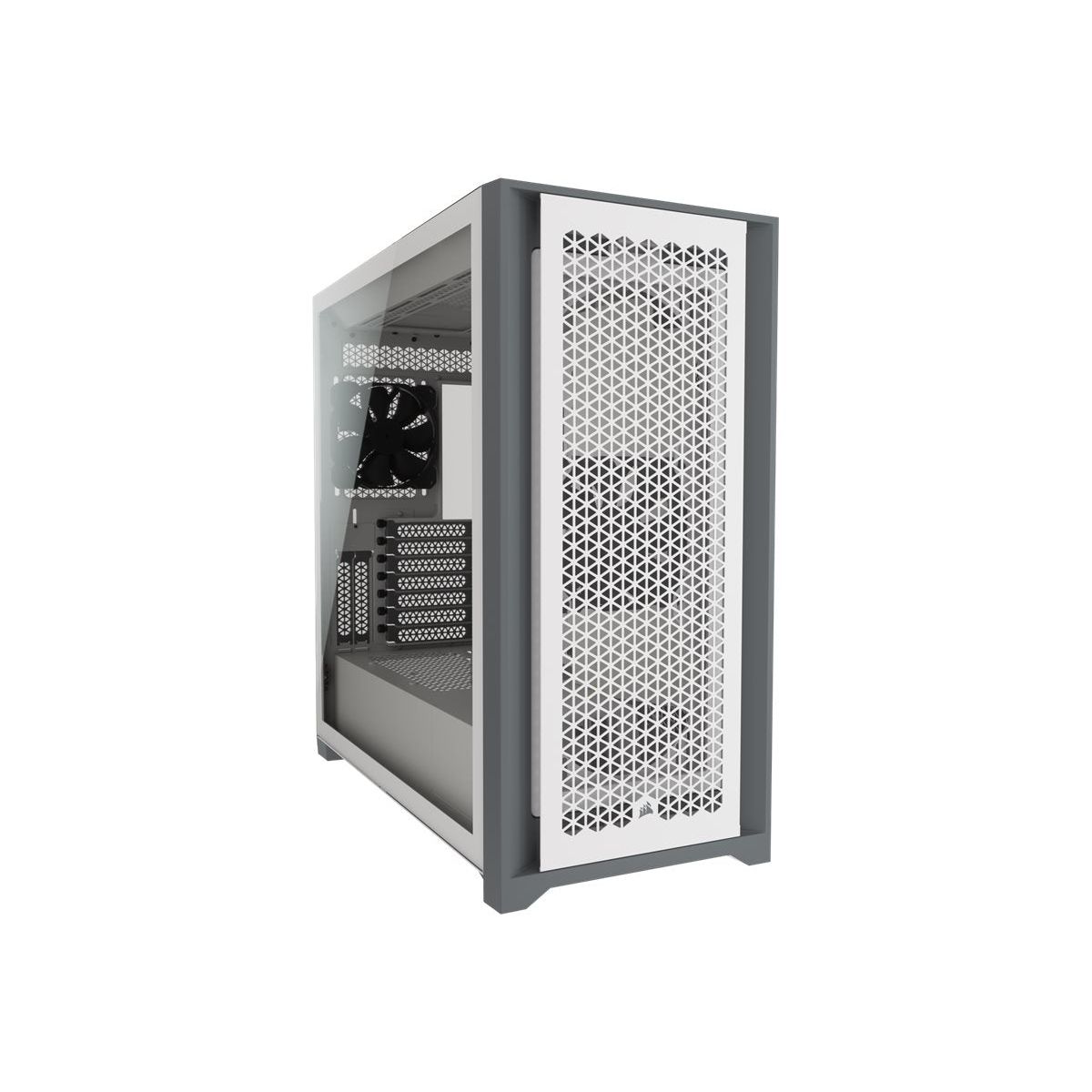 CORSAIR 5000D AIRFLOW Tårn ATX Ingen strømforsyning Hvid