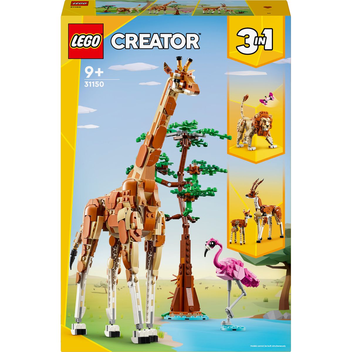 LEGO 31150 Creator 3-i-1 Dyresafari