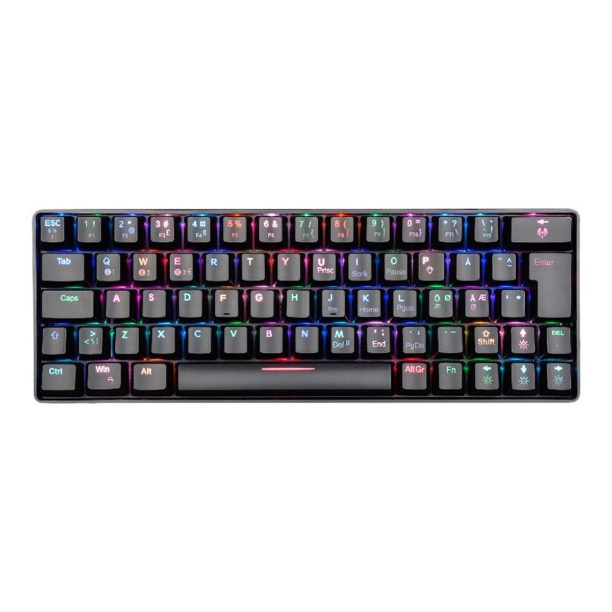 Fourze GK60 Gaming Keyboard US 60% Sort