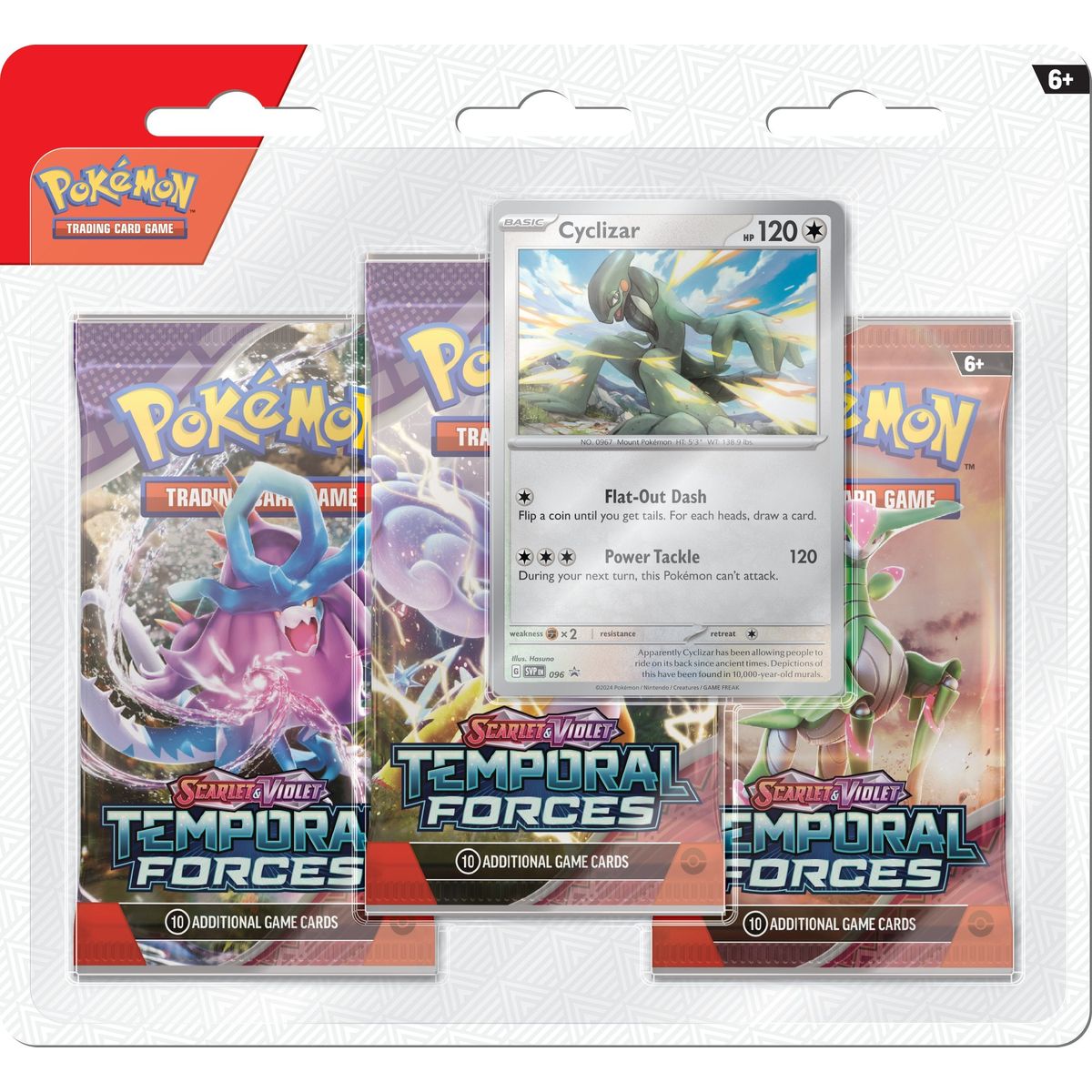 Pokémon - SV5 Temporal Forces 3P - Cyclizar