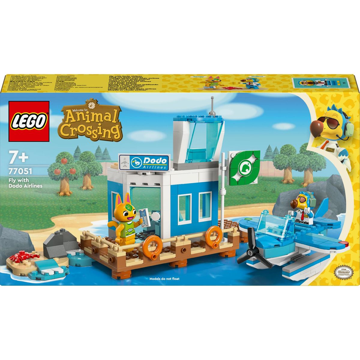 LEGO - Animal Crossing - Fly med Dodo Airlines (77051)