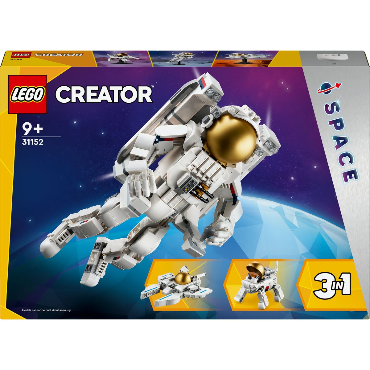 LEGO 31152 Creator 3-i-1 Astronaut i rummet