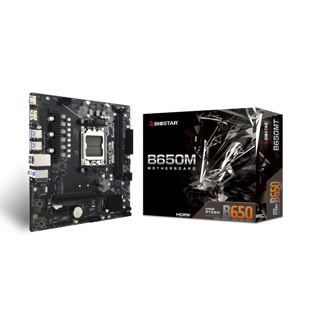 Biostar B650MT - Socket AM5 - mainboard