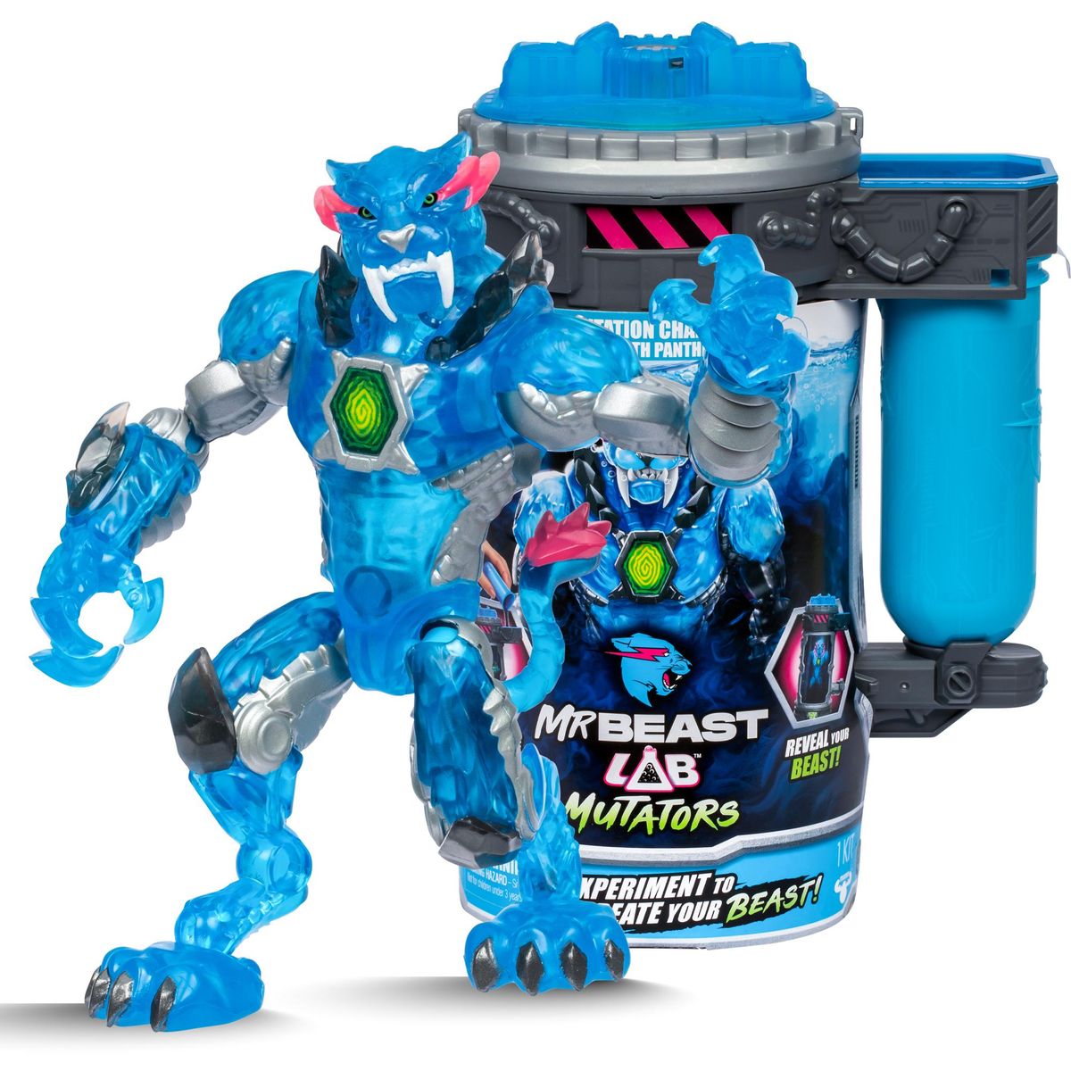 MR. BEAST LAB - Mutator Action Figs -Stealth Panther (20346)