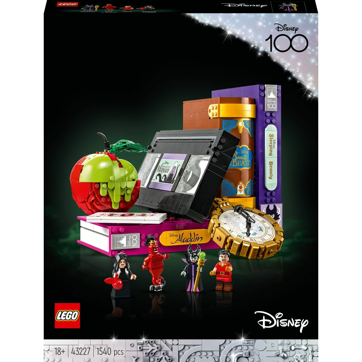 LEGO Disney - Skurke Ikoner (43227.)