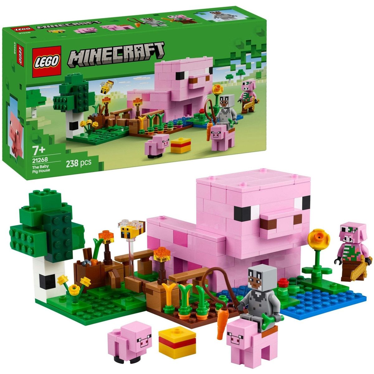 LEGO 21268 Minecraft The Baby Pig House