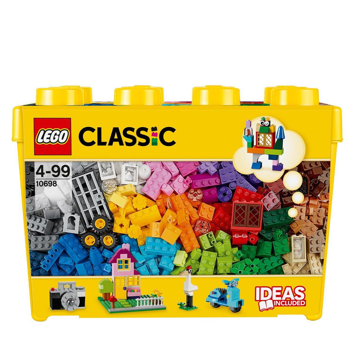 LEGO Classic - Stor kreativ Brick Box (10698)