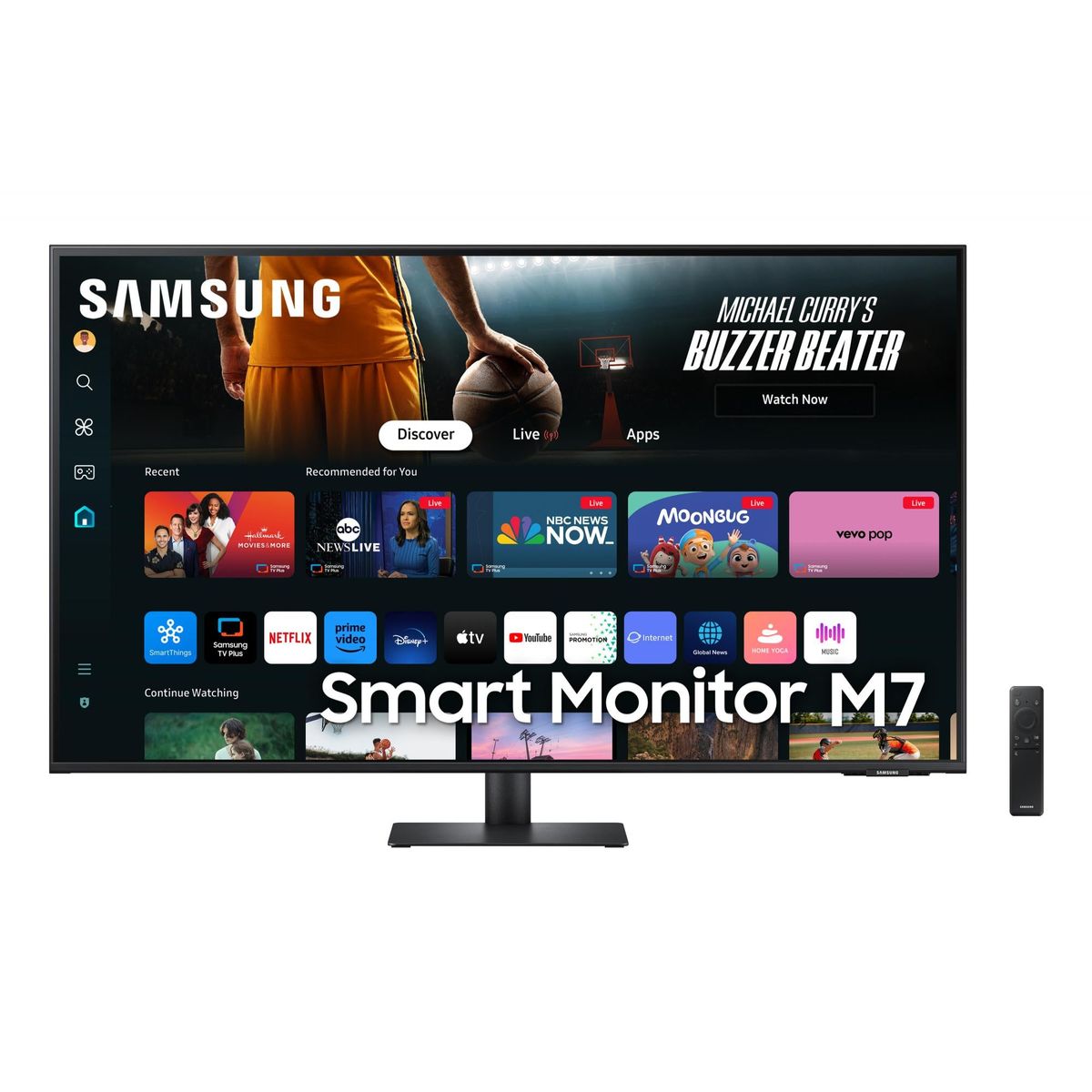 Samsung S43DM702UU 43 3840 x 2160 (4K) HDMI USB-C 60Hz Dockingskærm