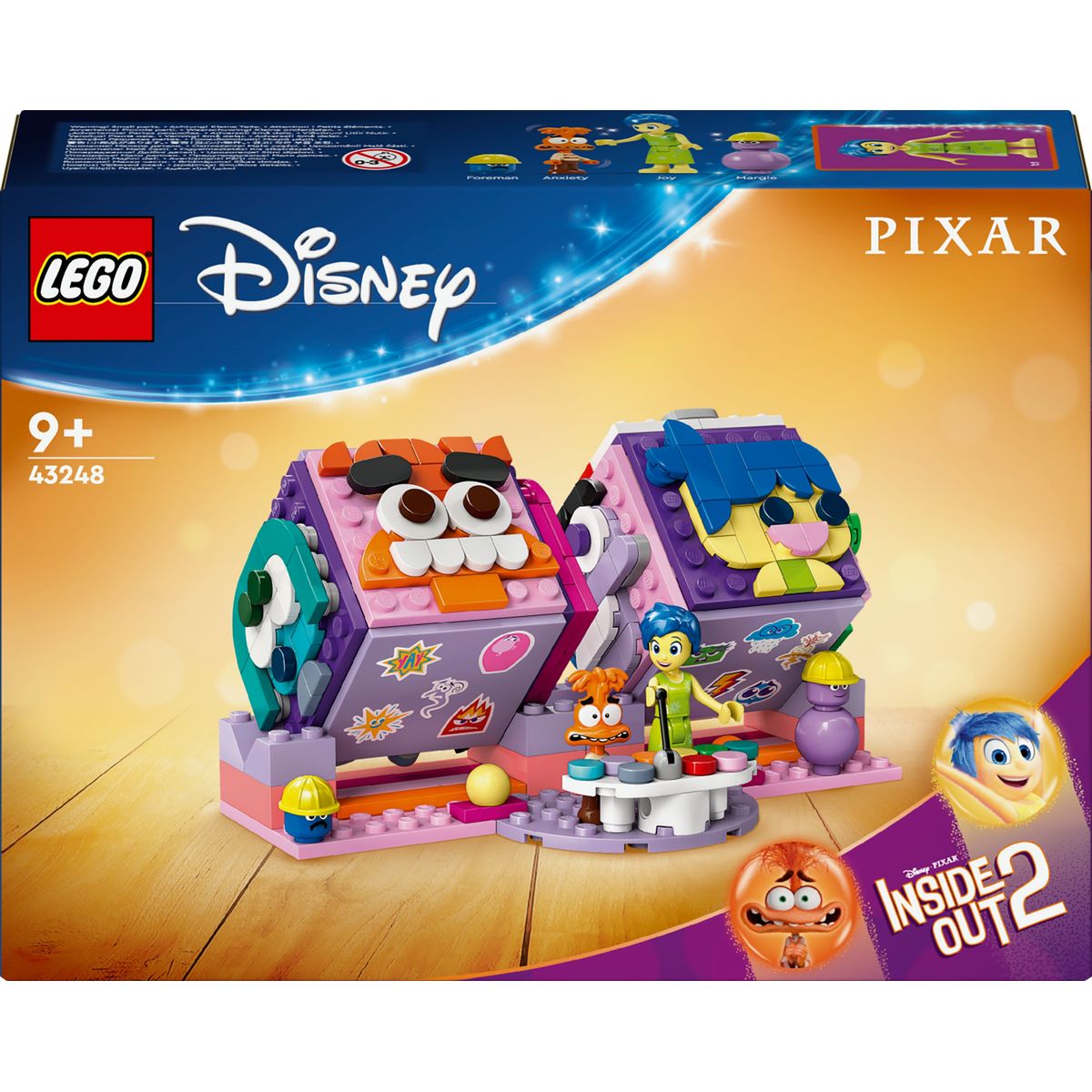 LEGO 43248 Disney Pixar Inderst inde 2 Humør terninger