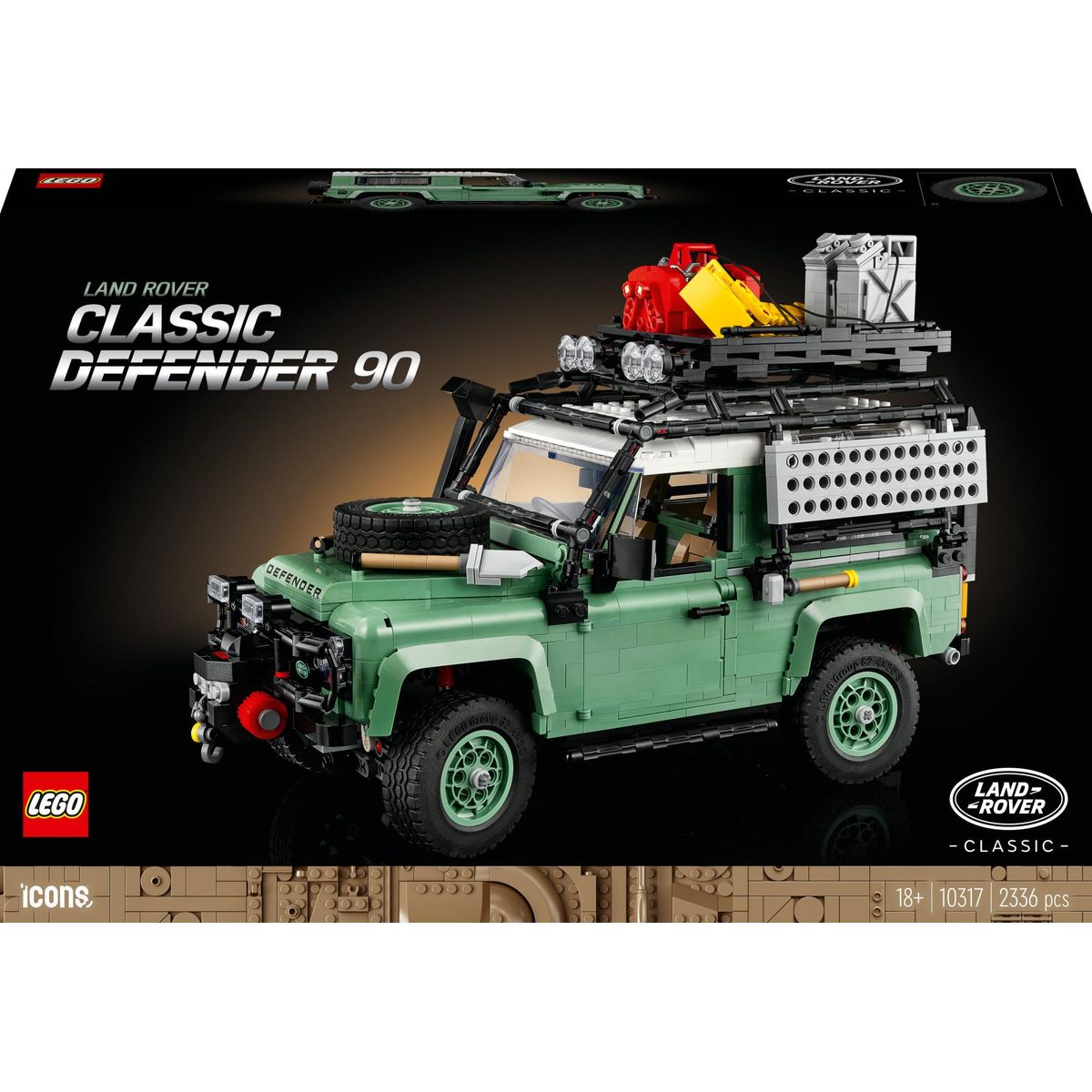 LEGO Icons - Land Rover Classic Defender 90 (10317.)