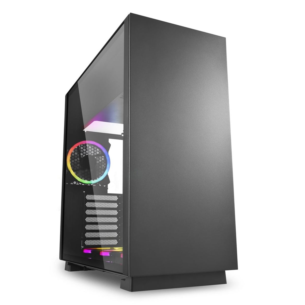 Sharkoon PURE STEEL RGB - Black Window