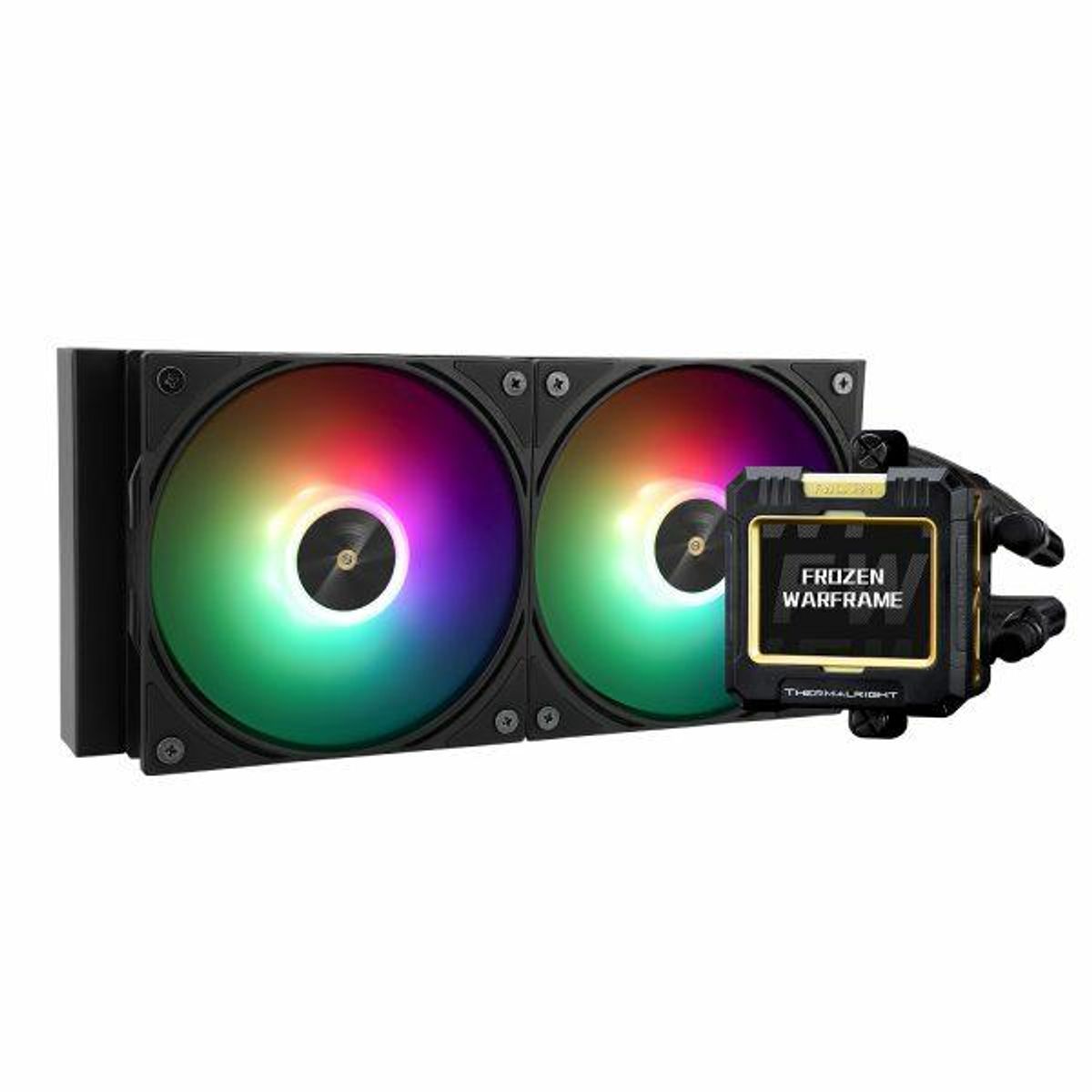 Thermalright Frozen Warframe Black ARGB - AIO, 240mm, LCD