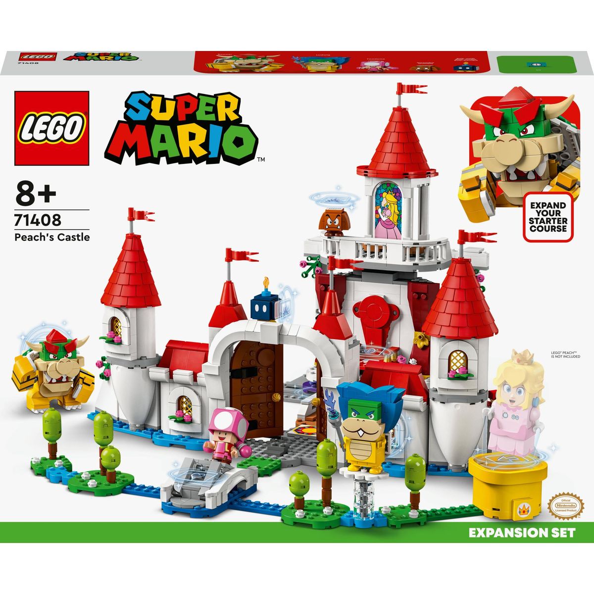 LEGO Super Mario - Peachâs Castle Expansion Set (71408)