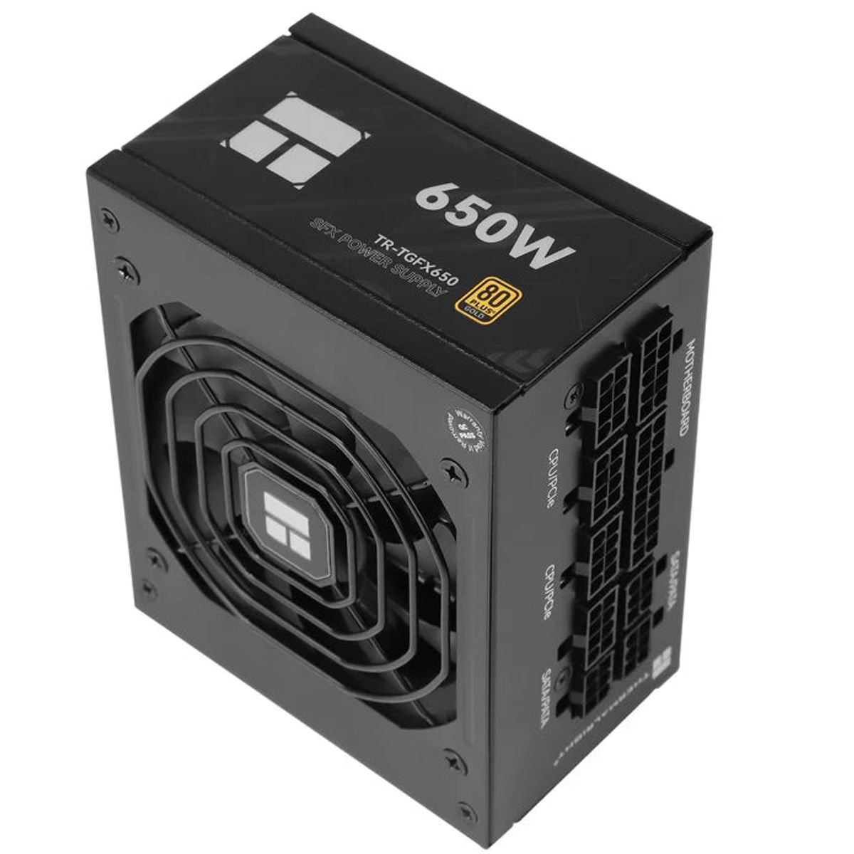 Thermalright TR-TGFX 650W, Sort, 80+ Gold modular PSU. SFX