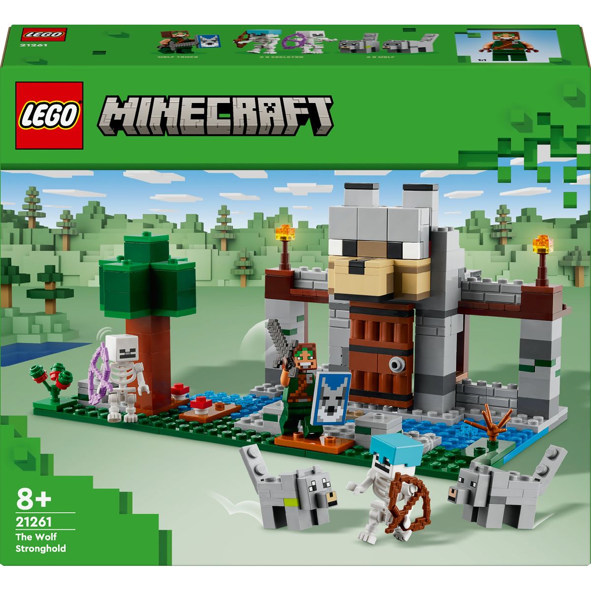 LEGO Minecraft - The Wolf Stronghold (21261)