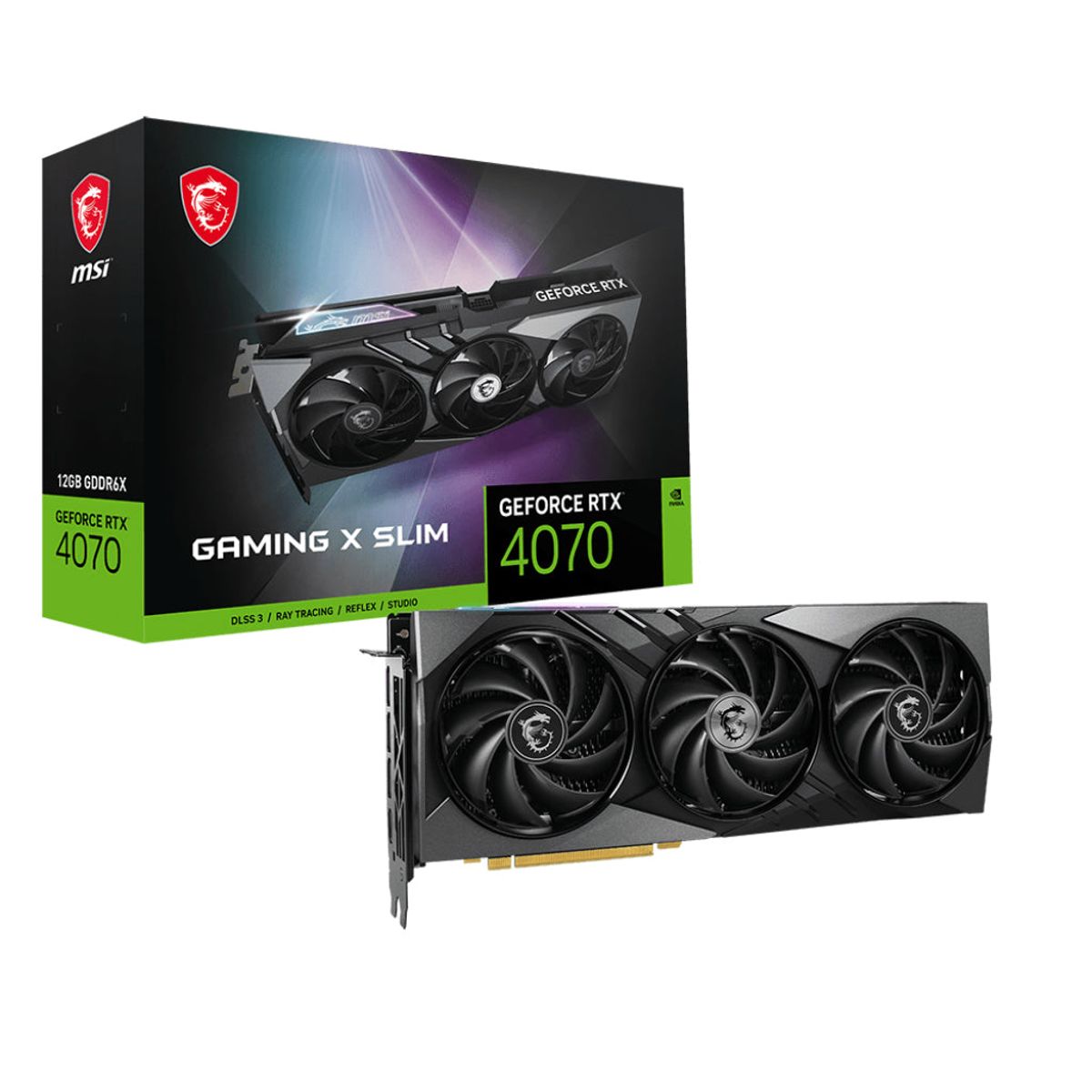 MSI GeForce RTX 4070 GAMING X Slim 12G