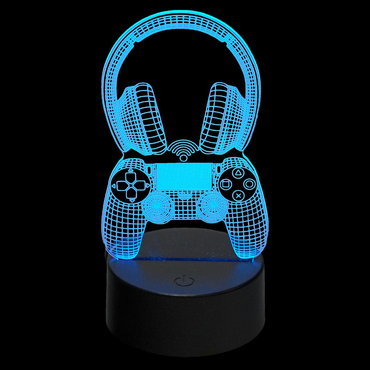 MECHARITE 3D LED Lampe - Controller & Headset