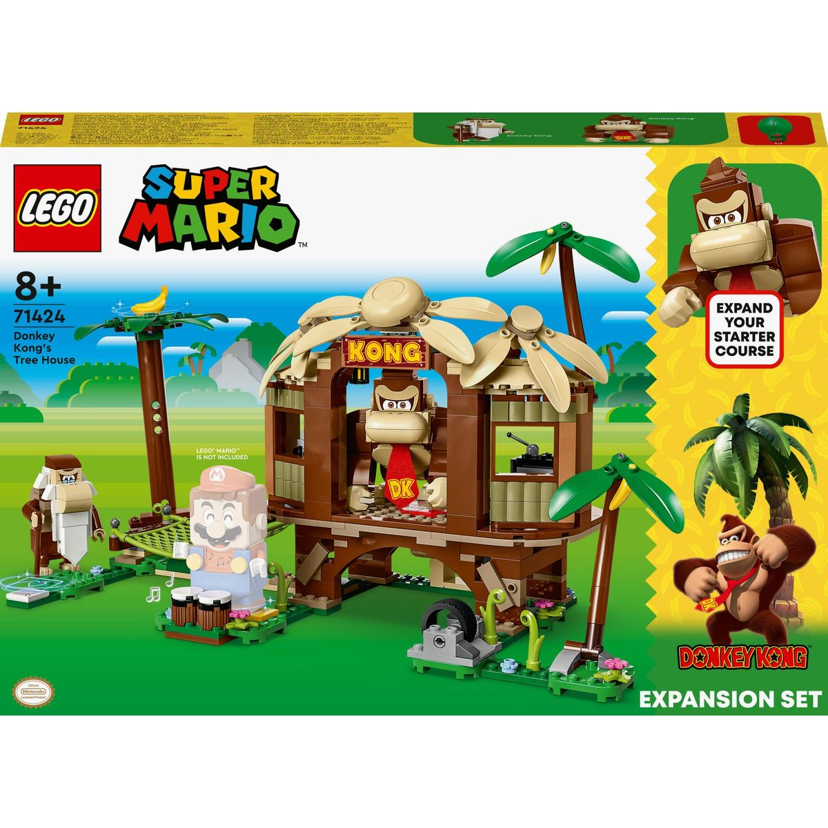 LEGO Super Mario - Donkey Kong's Tree House Expansion Set (71424)