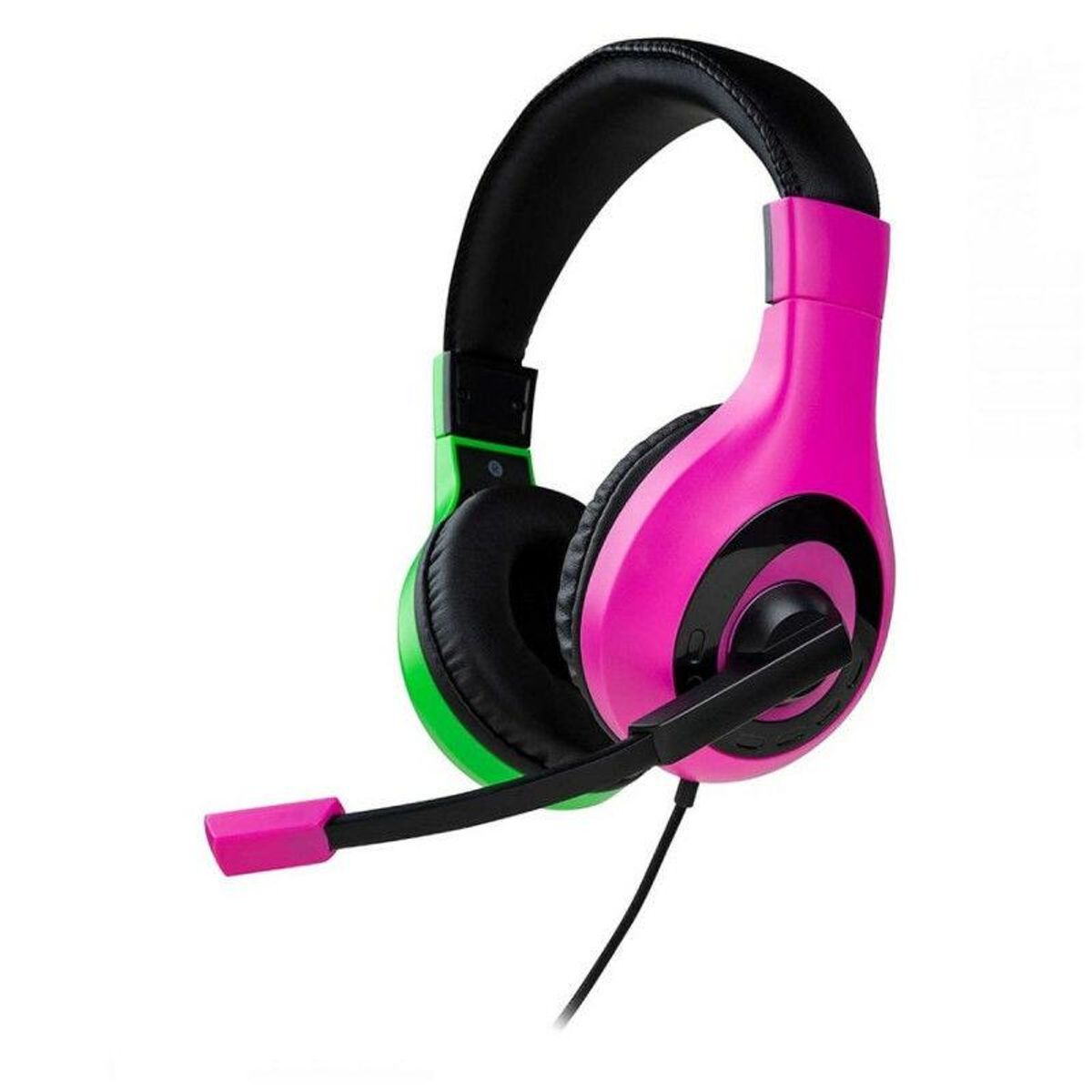 Stereo Gaming Headset V1 - Pink/Grøn