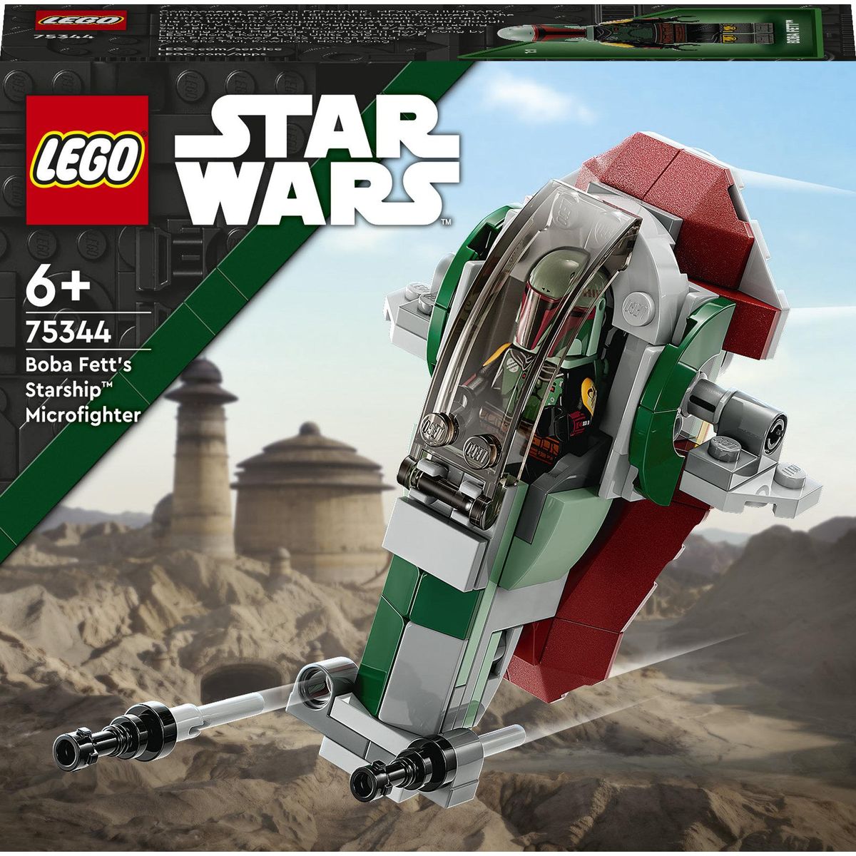 LEGO Star Wars - Boba Fett's Starshipâ¢ Microfighter (75344)