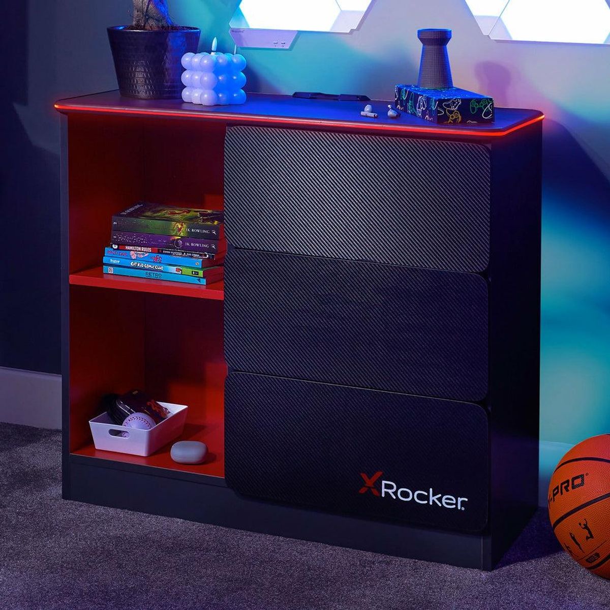 XROCKER CARBON-TEK CHEST OF DRAWERS