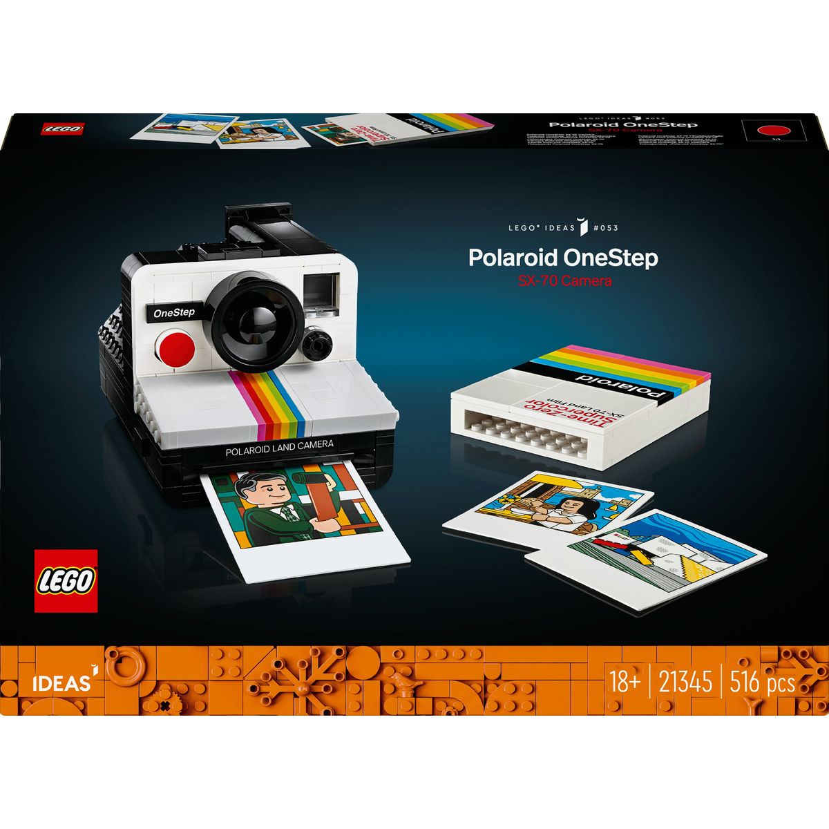 LEGO Ideas - Polaroid OneStep SX-70 Camera (21345)