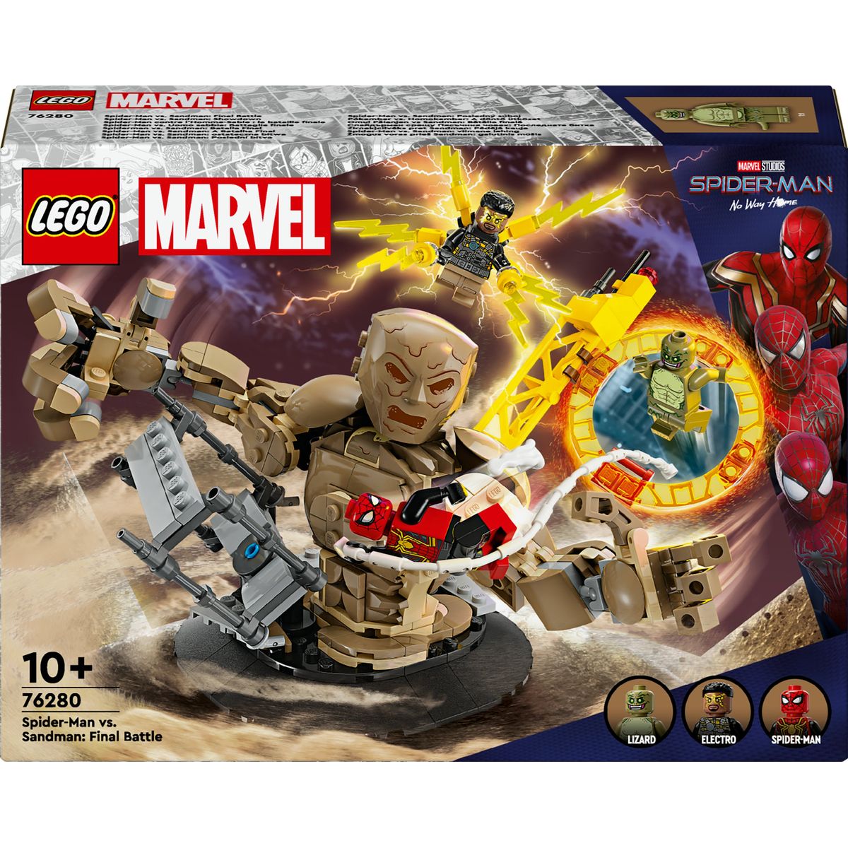 LEGO 76280 Marvel Super Heroes Spider-Man mod Sandman: opgør