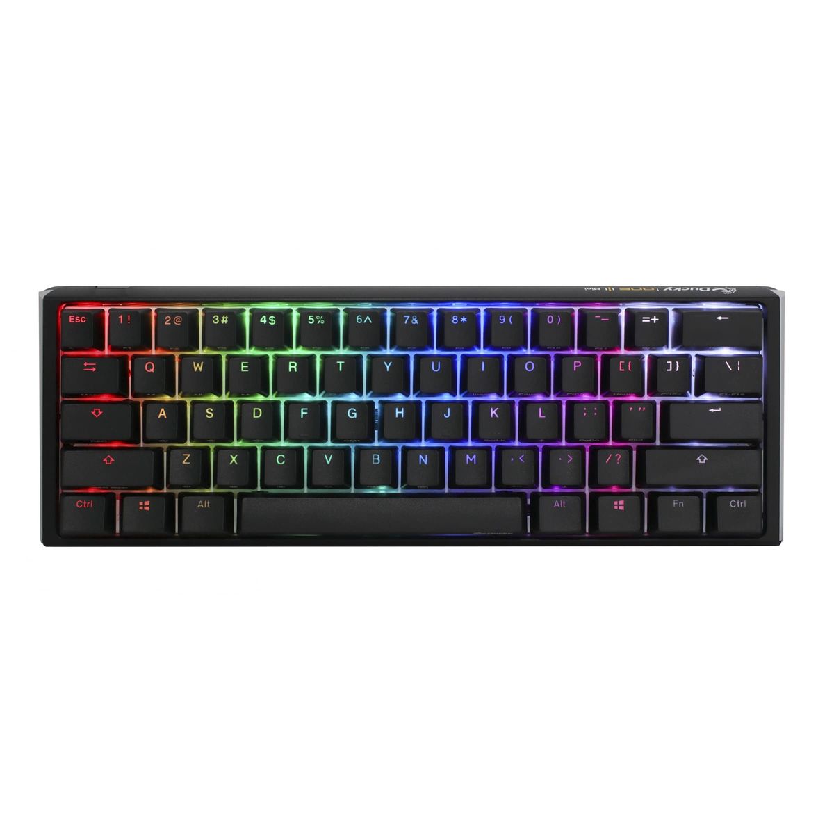 Ducky One 3 - Classic Black / White Nordic - Mini 60% - Cherry Blue