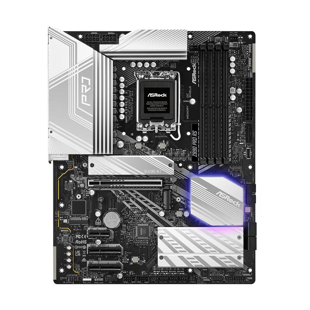 ASRock Z890 Pro RS Motherboard ATX LGA-1851 Intel Z890