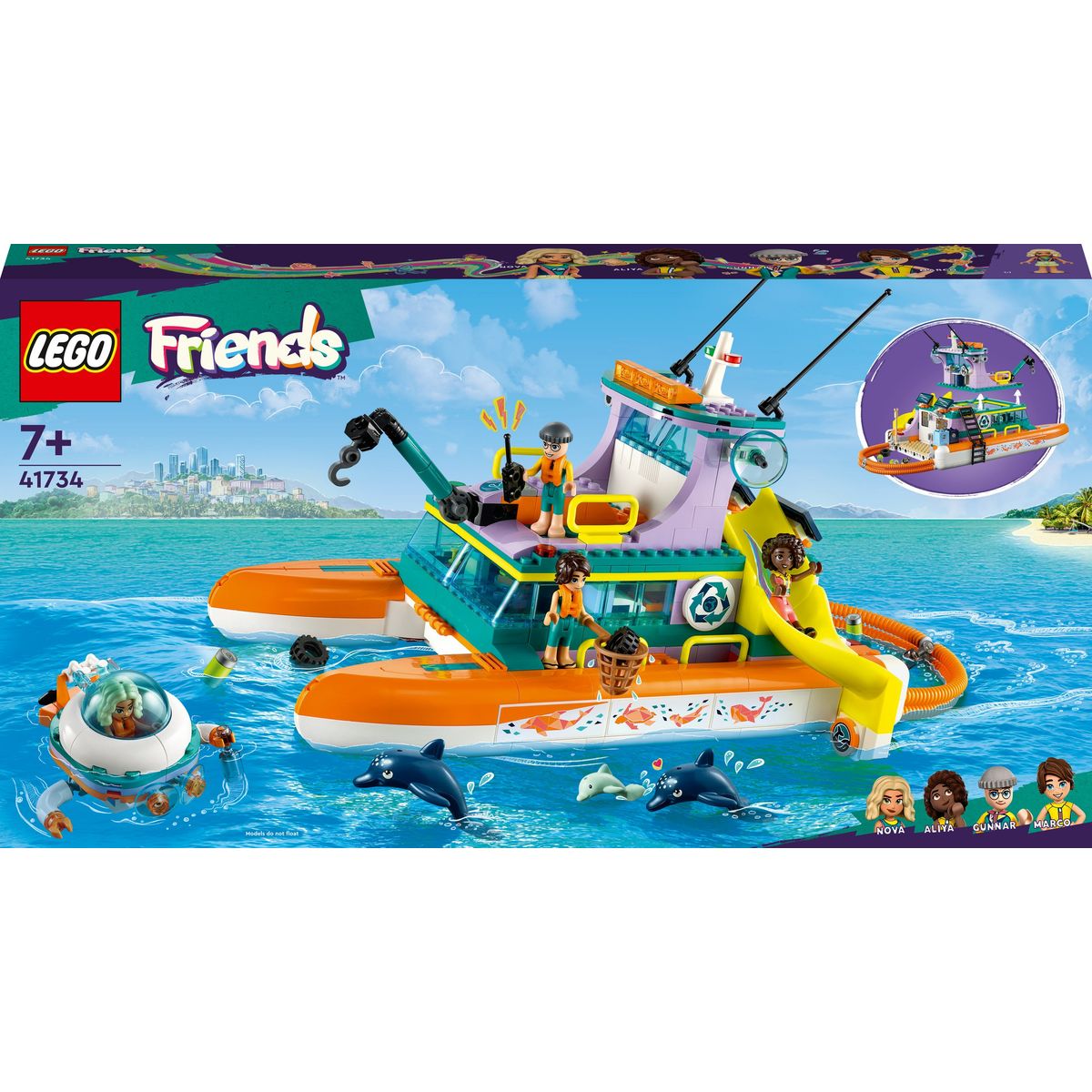 LEGO Friends - Redningsbåd (41734)