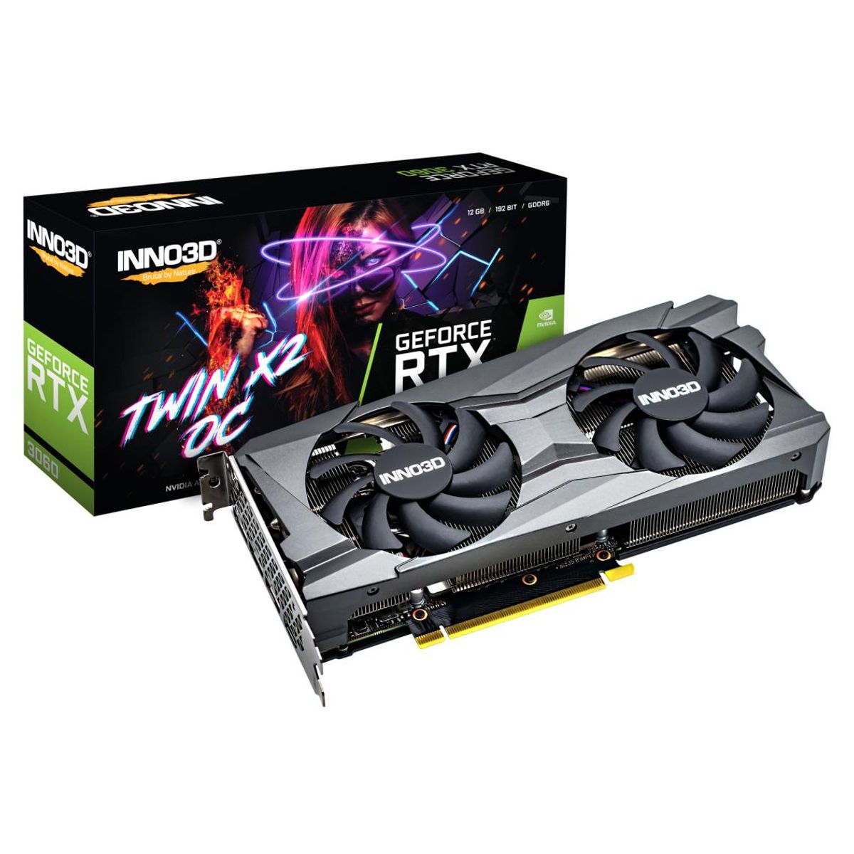 Inno3D RTX 3060 12GB Twin X2 OC LHR GDDR6