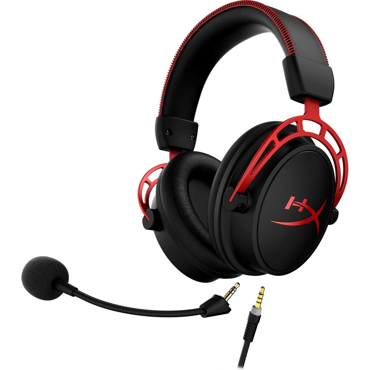 HyperX Cloud Alpha Kabling Headset Sort Rød