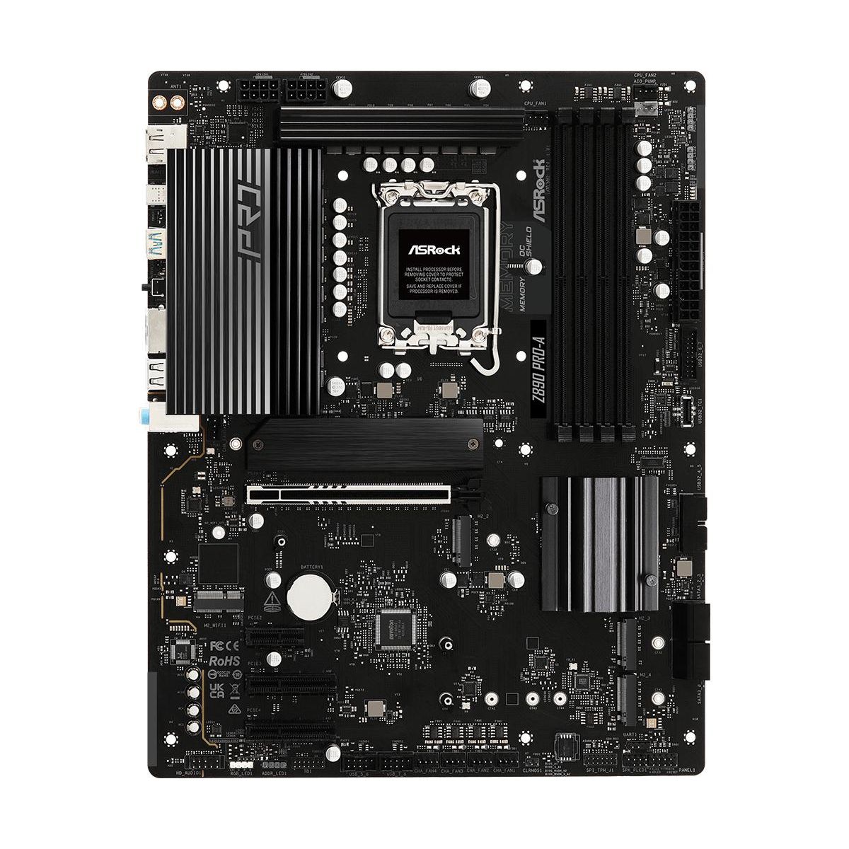 ASRock Z890 Pro-A Motherboard ATX LGA-1851 Intel Z890