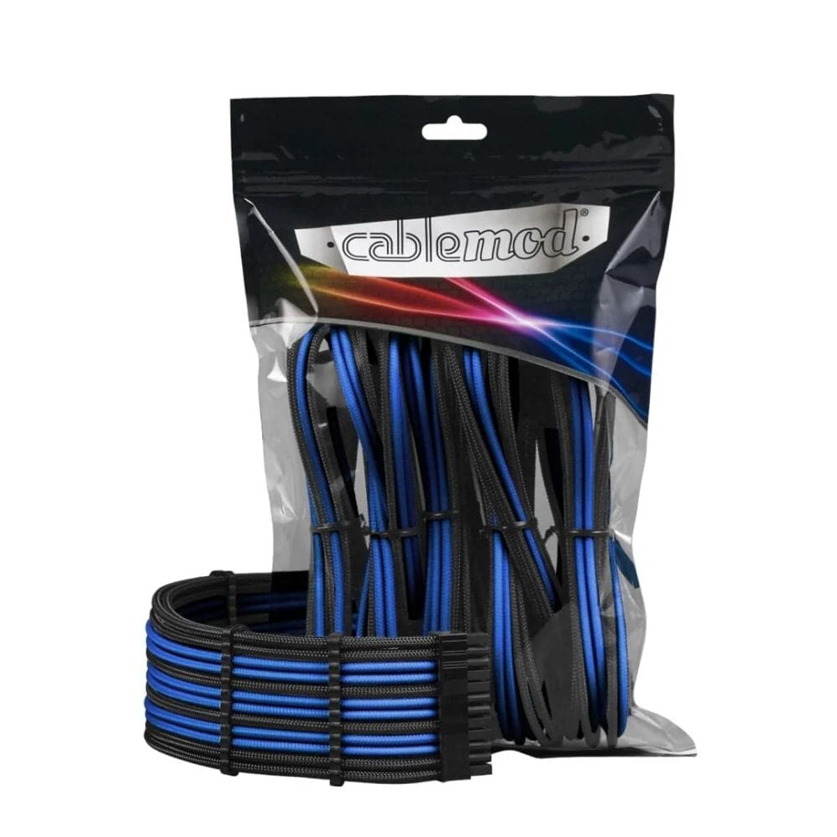 CableMod PRO ModMesh Cable Extension Kit - Sort/Blå