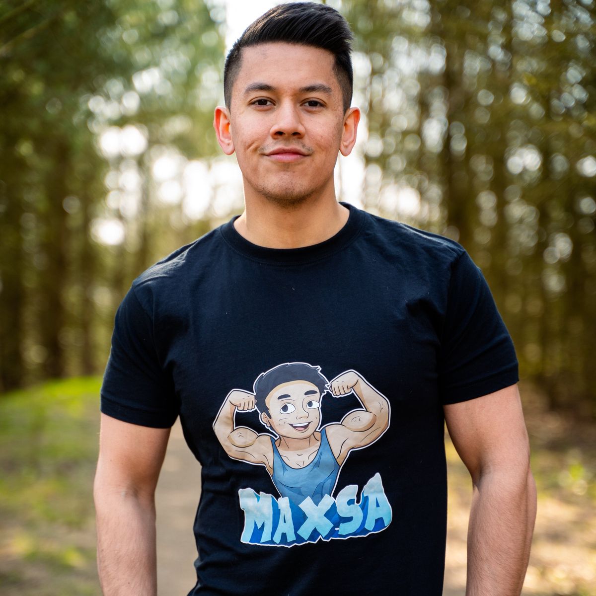 MaXsa Logo Blue t-shirt | 12-14 År