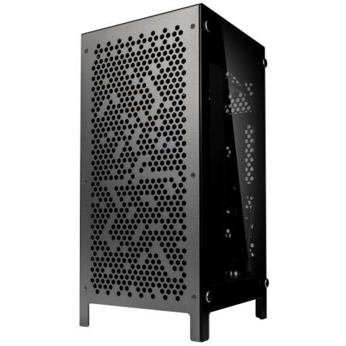 Kolink Rocket Complex Aluminium Mini-ITX Tower Case - Gunmetal Grey