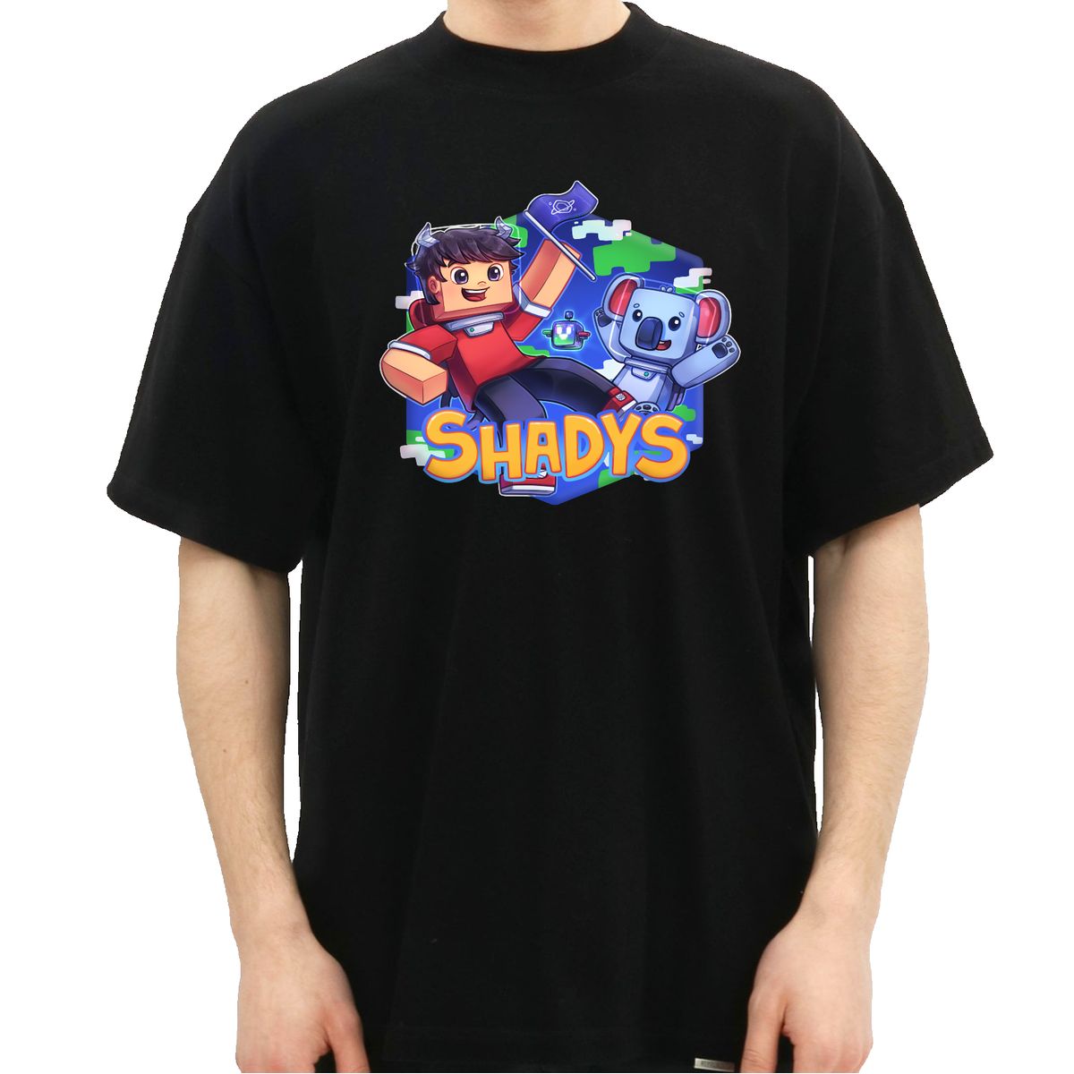 Shadys Koala Tee - Sort | 6xl