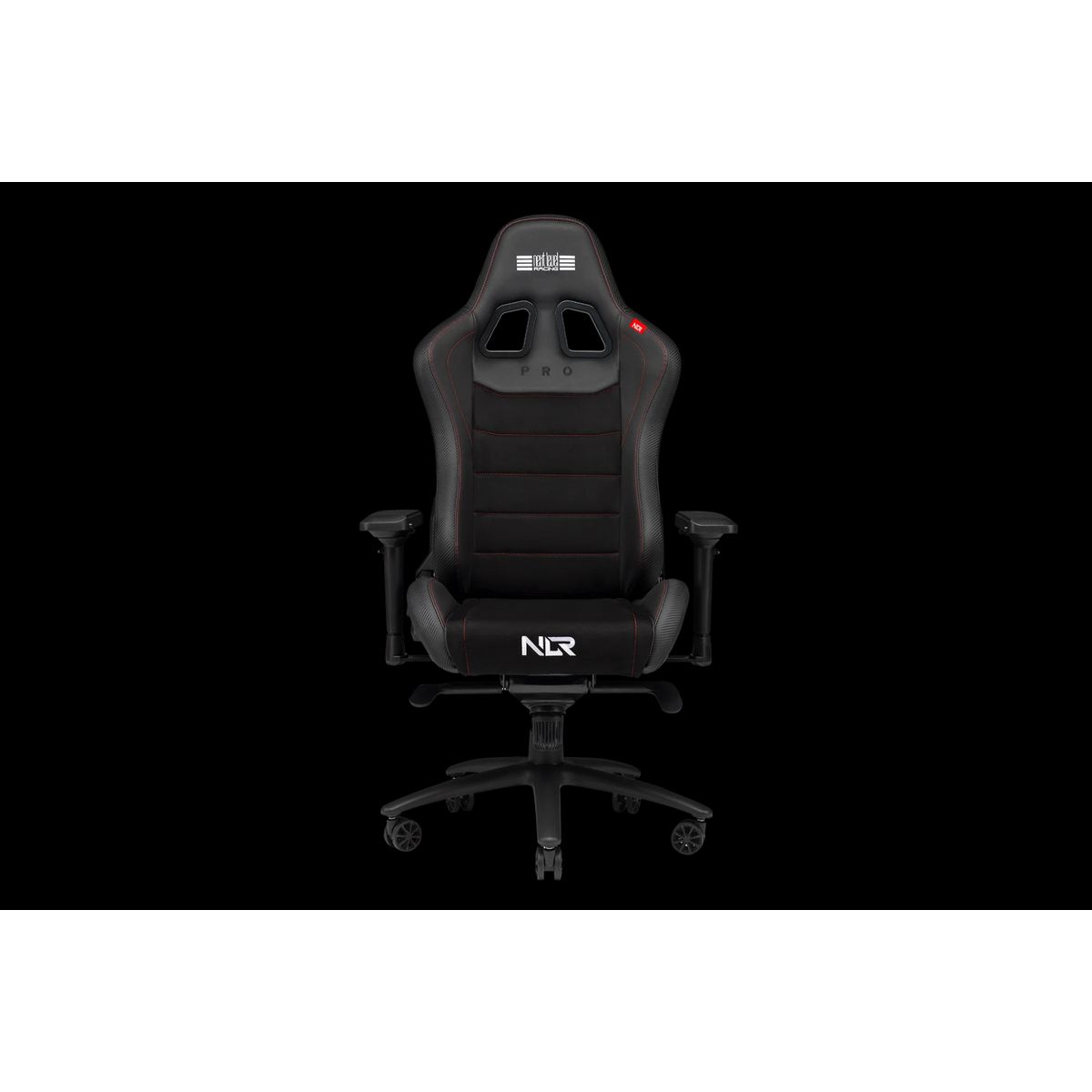 Next Level Racing - Pro Gaming Chair - Black Leather & Suede Edition