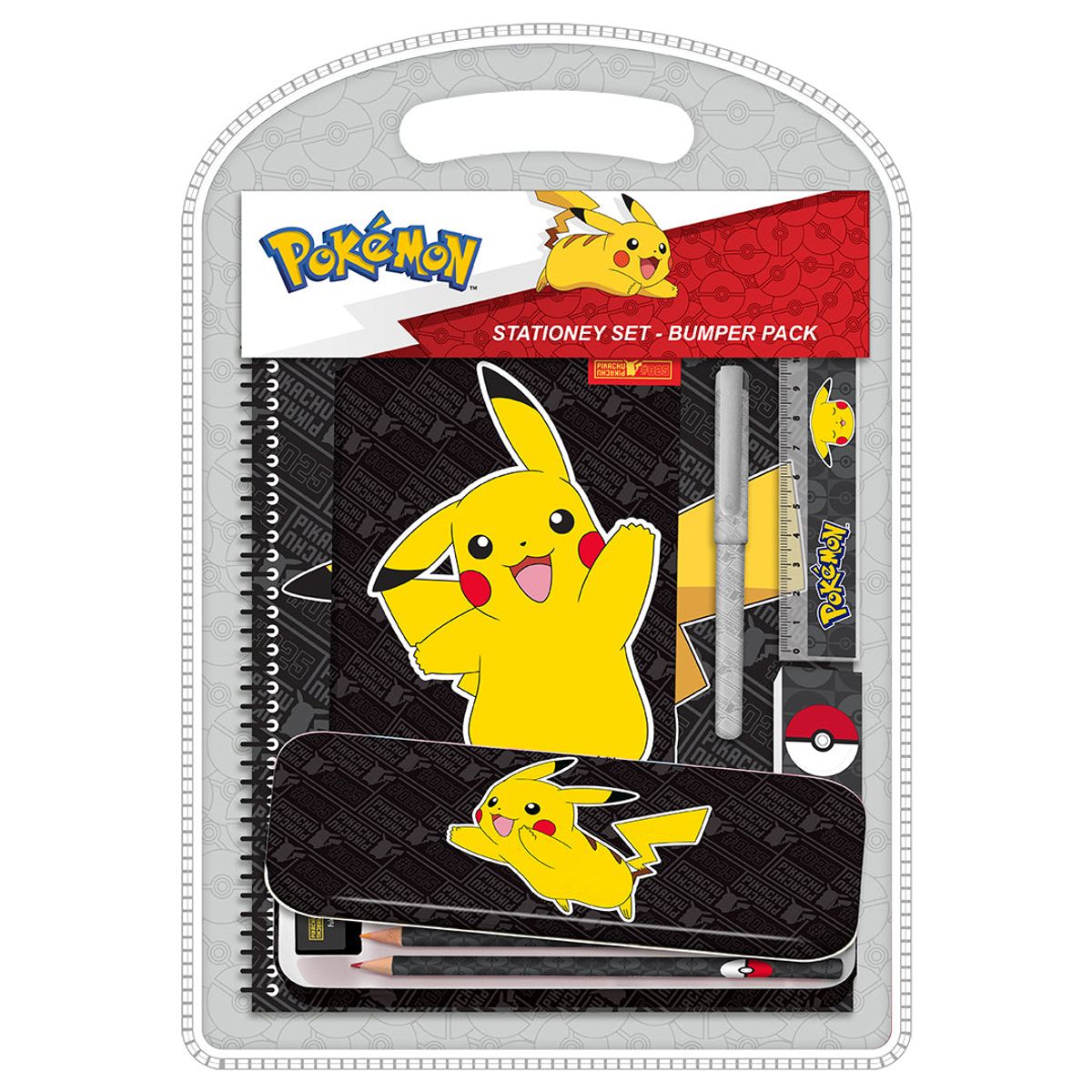 Euromic - Writing Set W. Metal Box - Pokémon (061506884)