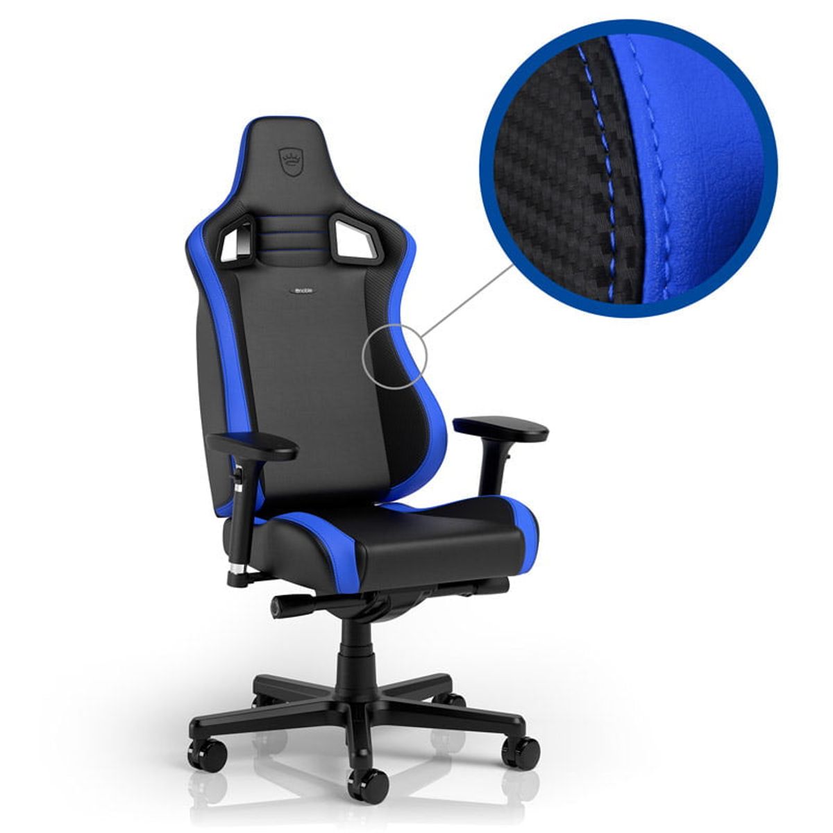 noblechairs EPIC Compact Black/Carbon/Blue