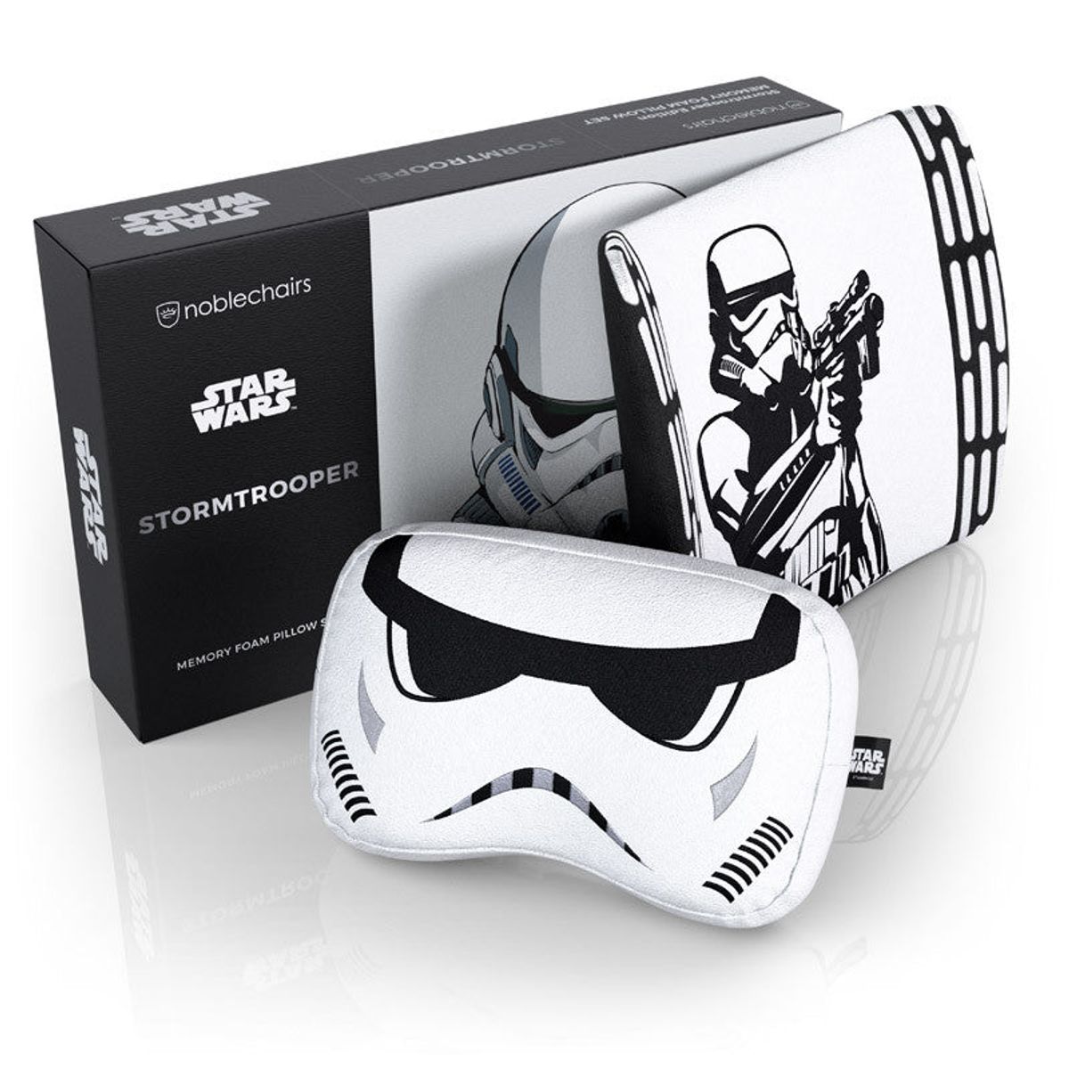 noblechairs Memory Foam pudesæt til gamerstole - Stormtrooper Edition