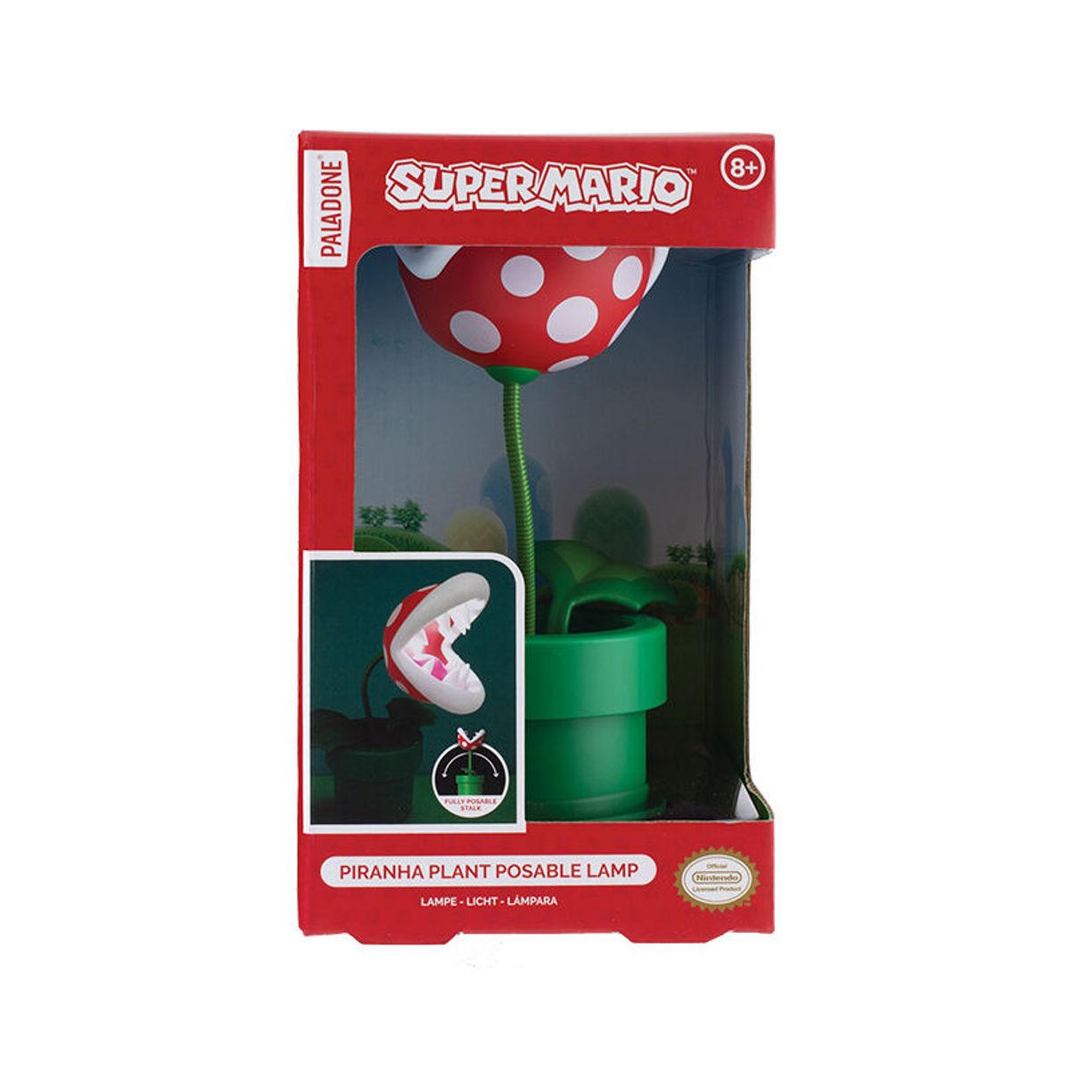 Mini Piranha Plant Posable Lampe