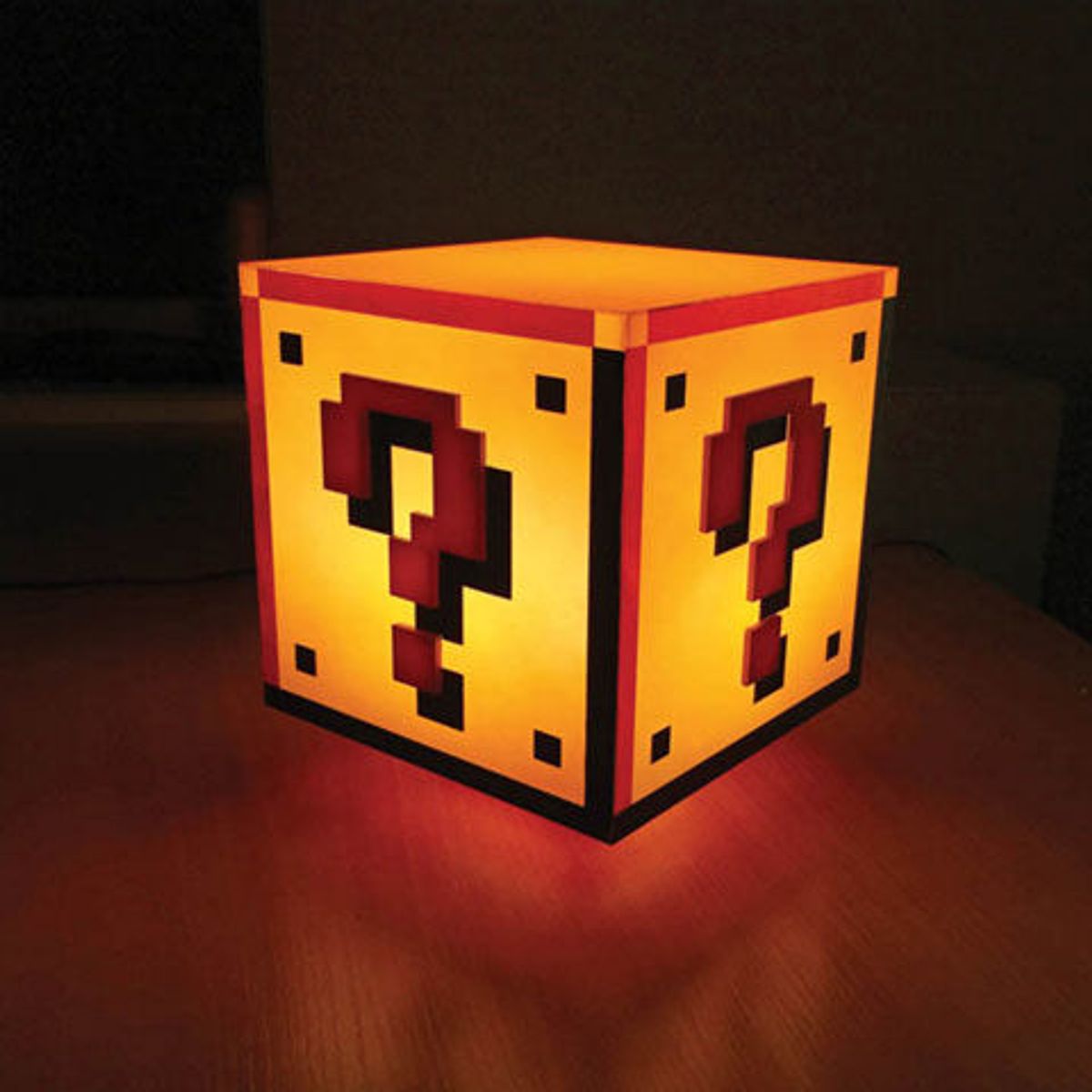 Super Mario Bros Spørgsmål Block Light