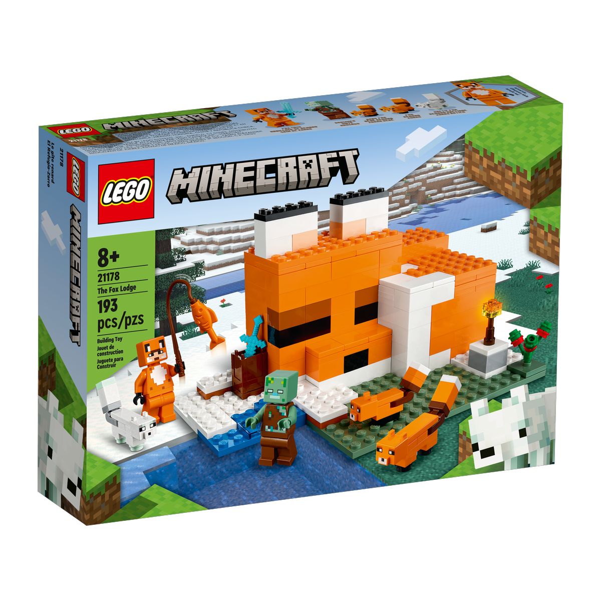 LEGO Minecraft - Rævehytten (21178)