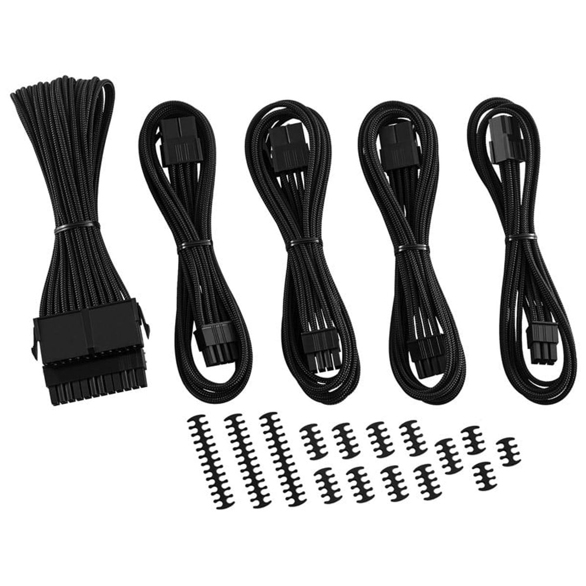 CableMod Classic ModMesh Cable Extension Kit - 8+6 Series - black