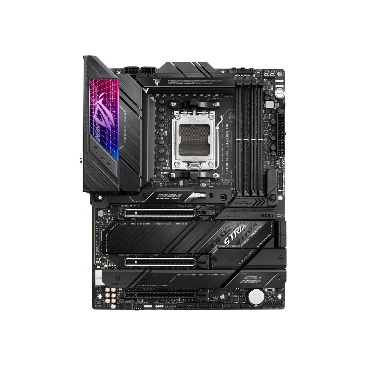 ASUS ROG STRIX X670E-E GAMING WIFI (ATX, X670E, AM5) - Bundkort