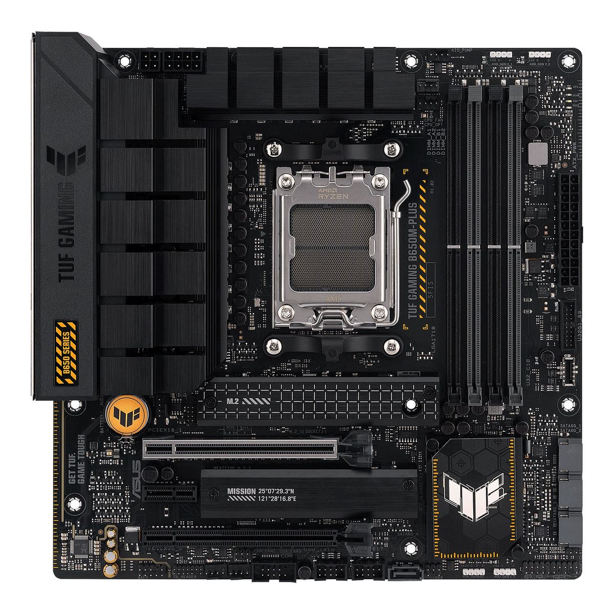 ASUS TUF GAMING B650M-PLUS (mATX, B650, AM5)