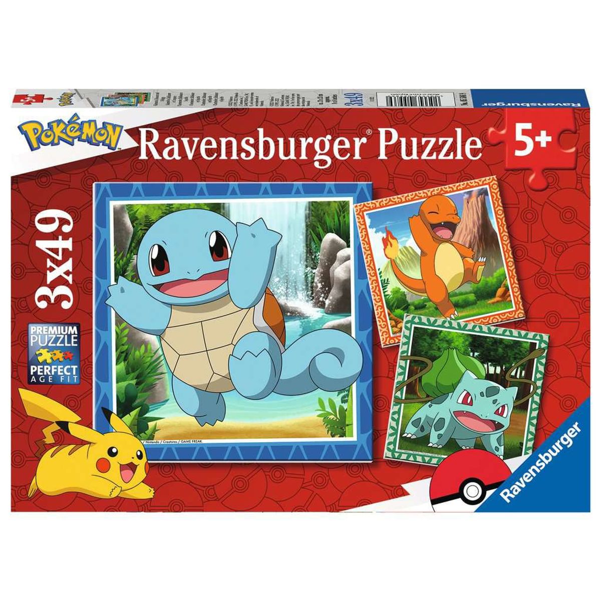 Ravensburger - Pokémon 3x49p - 05586